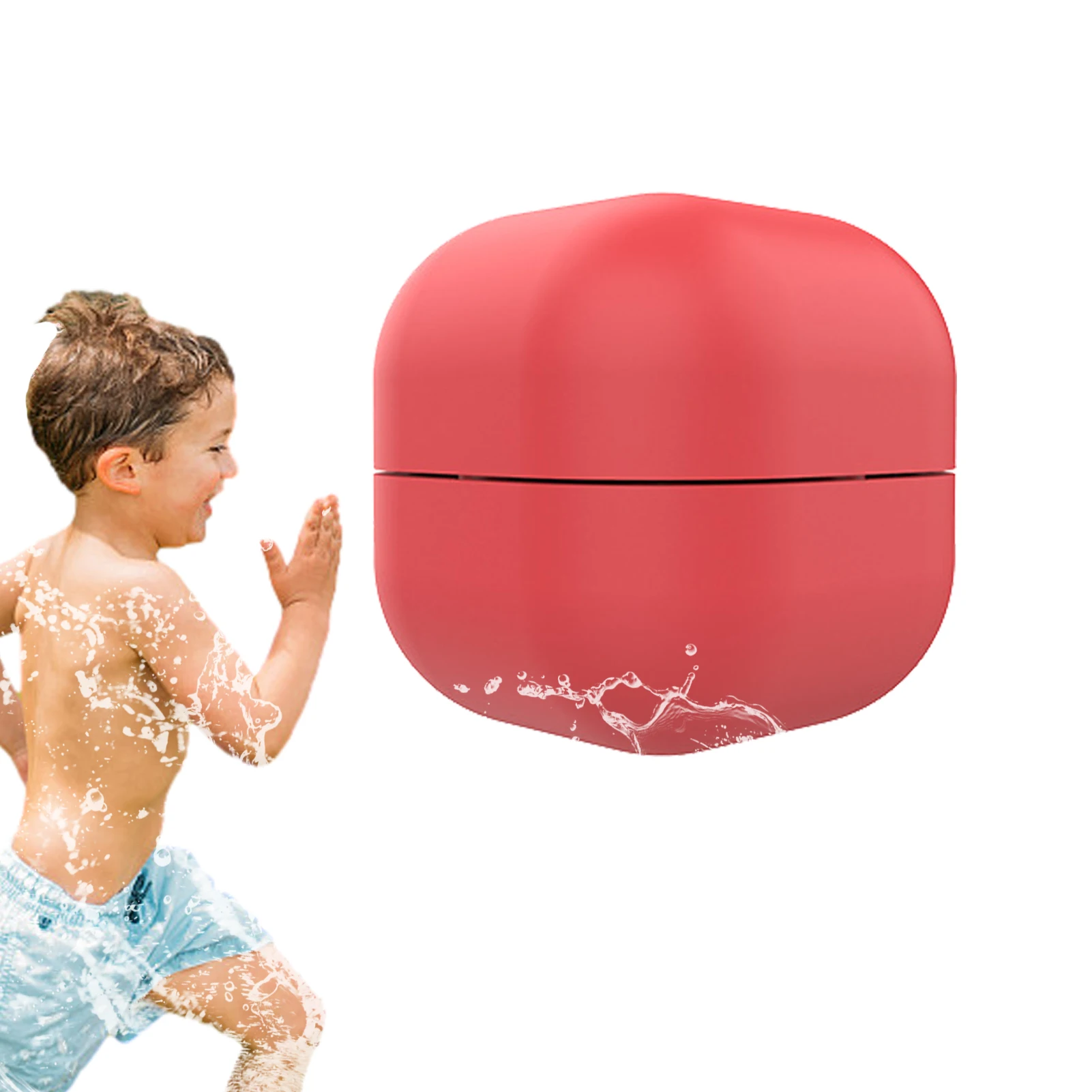 

Refillable Funny Water Splash Balls Reusable Water Fight Ball Quick Fill Outdoor Pool Play Toy Party Favors Water Fight Games