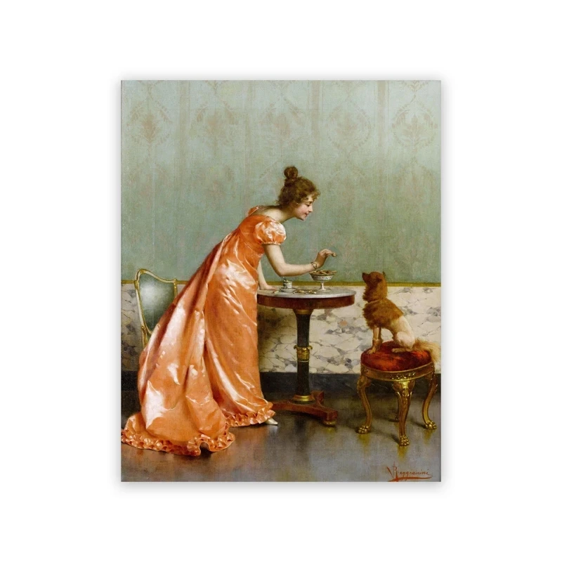 Женские портретные постеры на холсте