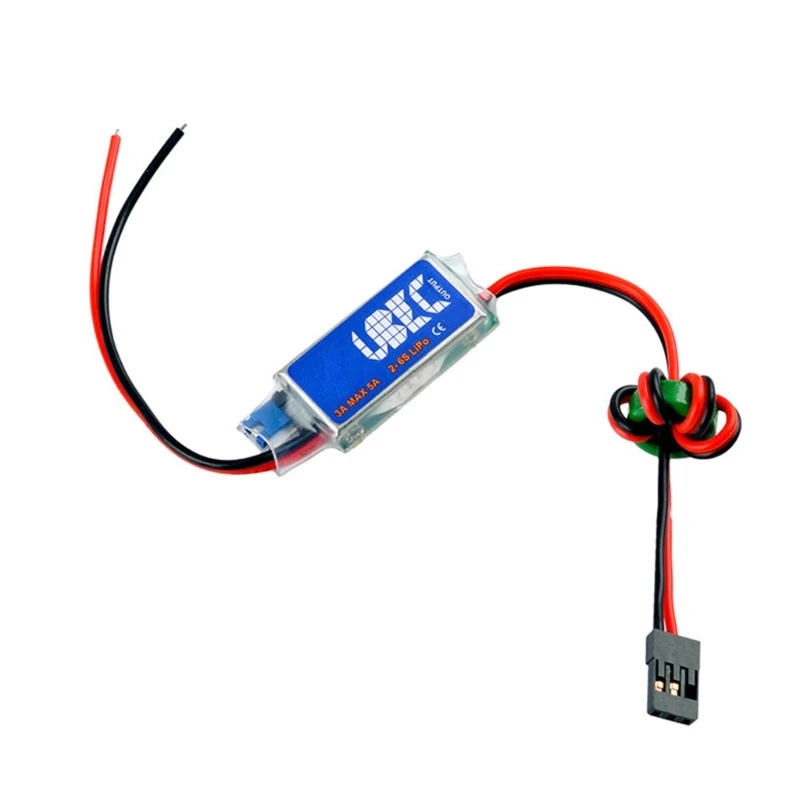 

DXAB 3A UBEC Fully Shielded Anti-jamming Battery Elimination Circuit 5V 6V Switchable 2-6S Lipo Part Drones Accessories