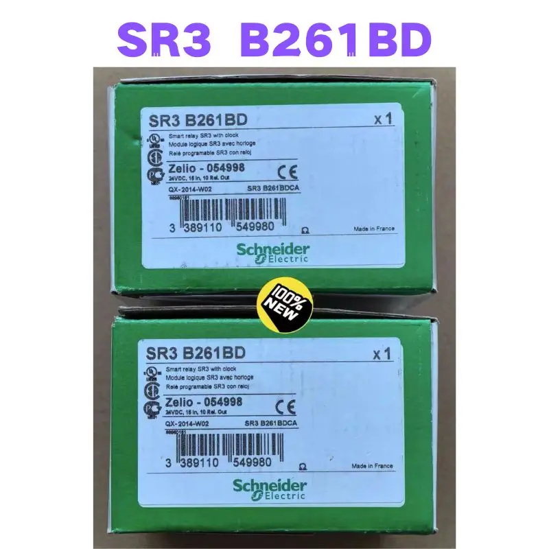 Совершенно новый оригинальный программируемый логический контроллер SR3B261BD SR3 B261BD (art.: 3920ce46bf6ec) - 3920ce46bf6ec
