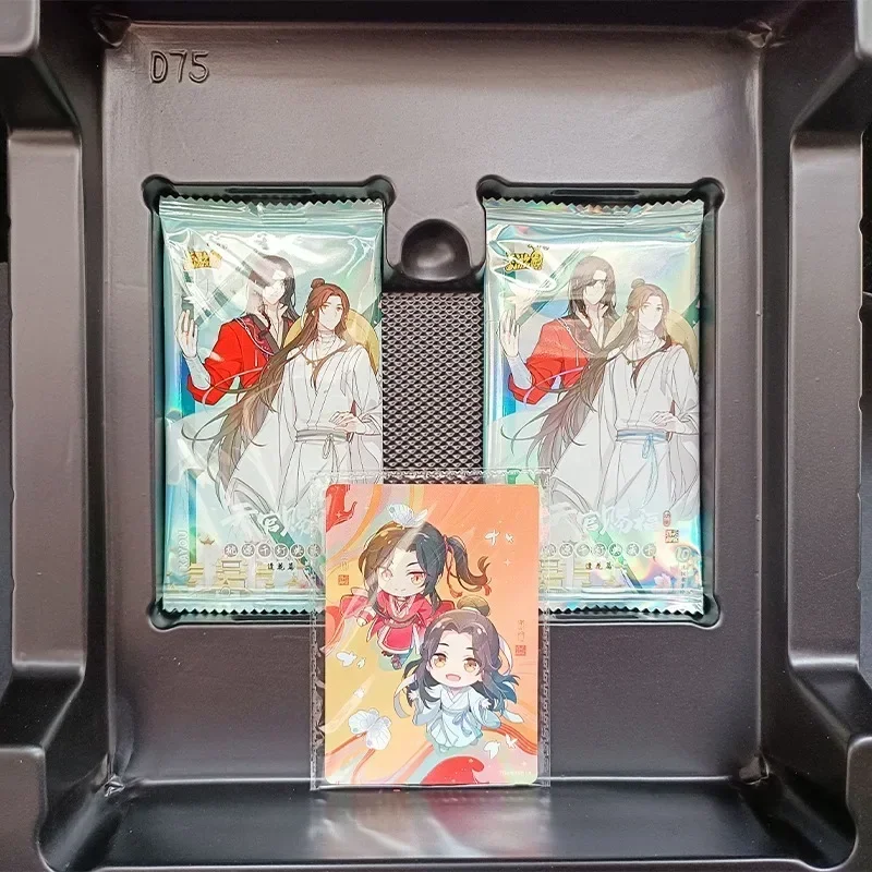 Фото KAYOU Heaven Official's Blessings Card Album Персиковый садовый фонарь Официальные лицензированные PR-гололокарты Полный набор коллекционных карточек для фанатов №2