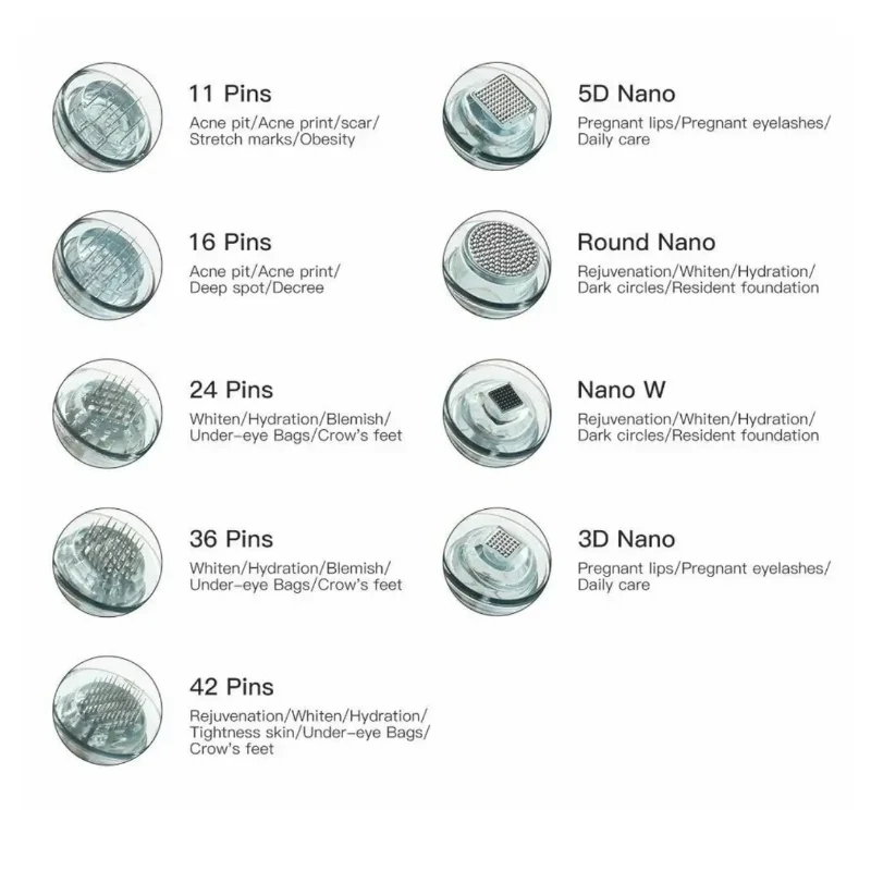 Микрокартридж Dr.pen M8 Meso для отбеливания кожи Bb Glow MTS Nano Tips Красота лица Ante-ageing