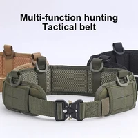 molle battle tactical belt outdoor military training war cs airsoft waistband army combat padded adjustable hunting waist belts