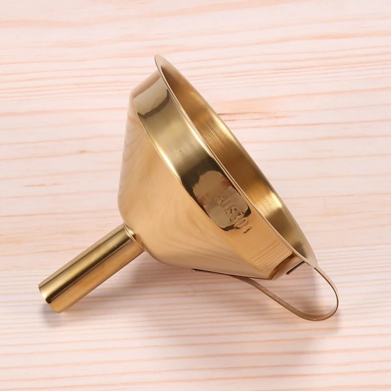 

Воронка для кухонного масла из нержавеющей стали Воронка для жидкости со съемным фильтром/сетчатым фильтром для консервирования кухонные инструменты