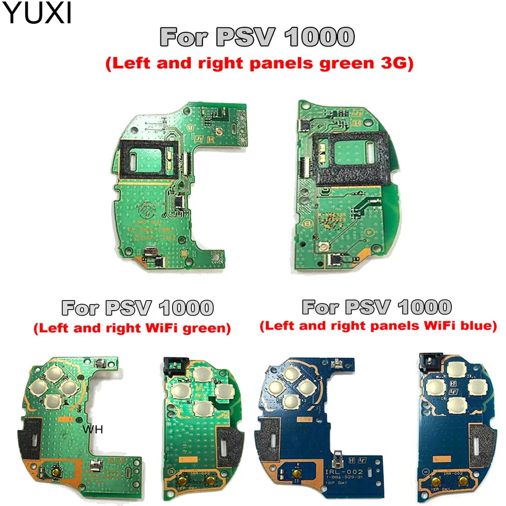 YUXI Left Right Keypad PCB Circuit Button Board for PSV PS VITA 1000 PSVITA Original Wifi 3G Version