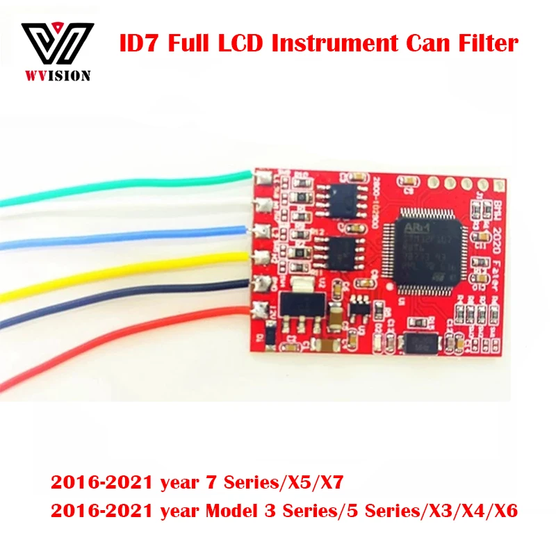 Newest ID7 CAN Filter for BMW G Chassis Full LCD Instrument Mile-age Tool 2016-2021 Year 3 5 7Series X3/X4/X5/X6/X7