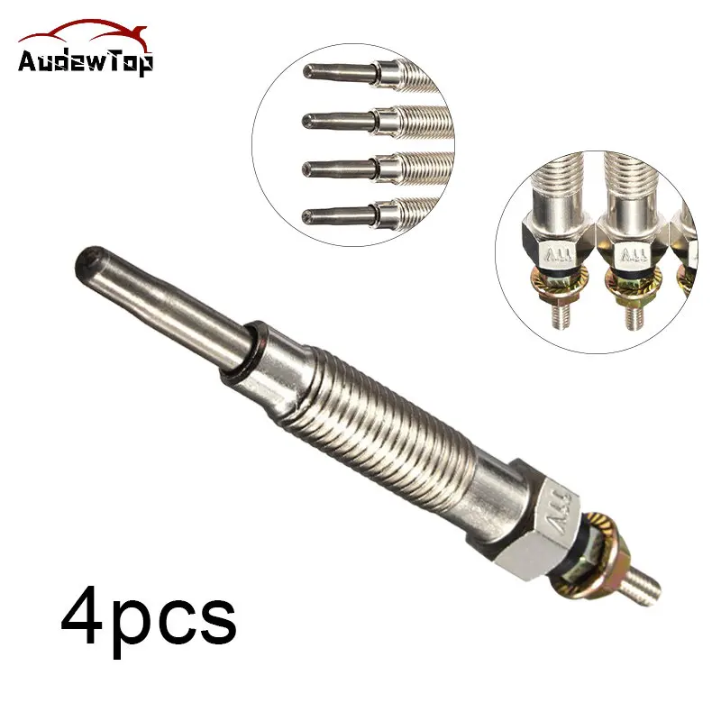 Купи 4PCS Glow Plugs Car Heater Glow Plugs For Mitsubishi /SHOGUN 1994-2000 /PAJERO /2.8 /4M40T /4M40 /GP5501/Gp7554 Glow plug за 671 рублей в магазине AliExpress