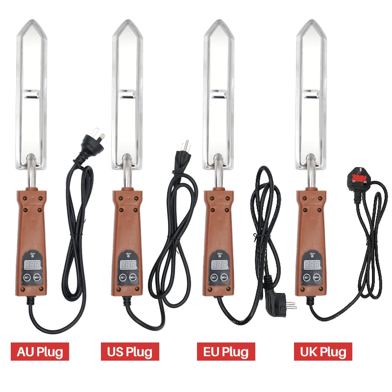 Electric Honey Cutter with Thermo Regulator Temperature Control Extractor Scraper Uncapping Cutter Beekeeping Equipment 1PC