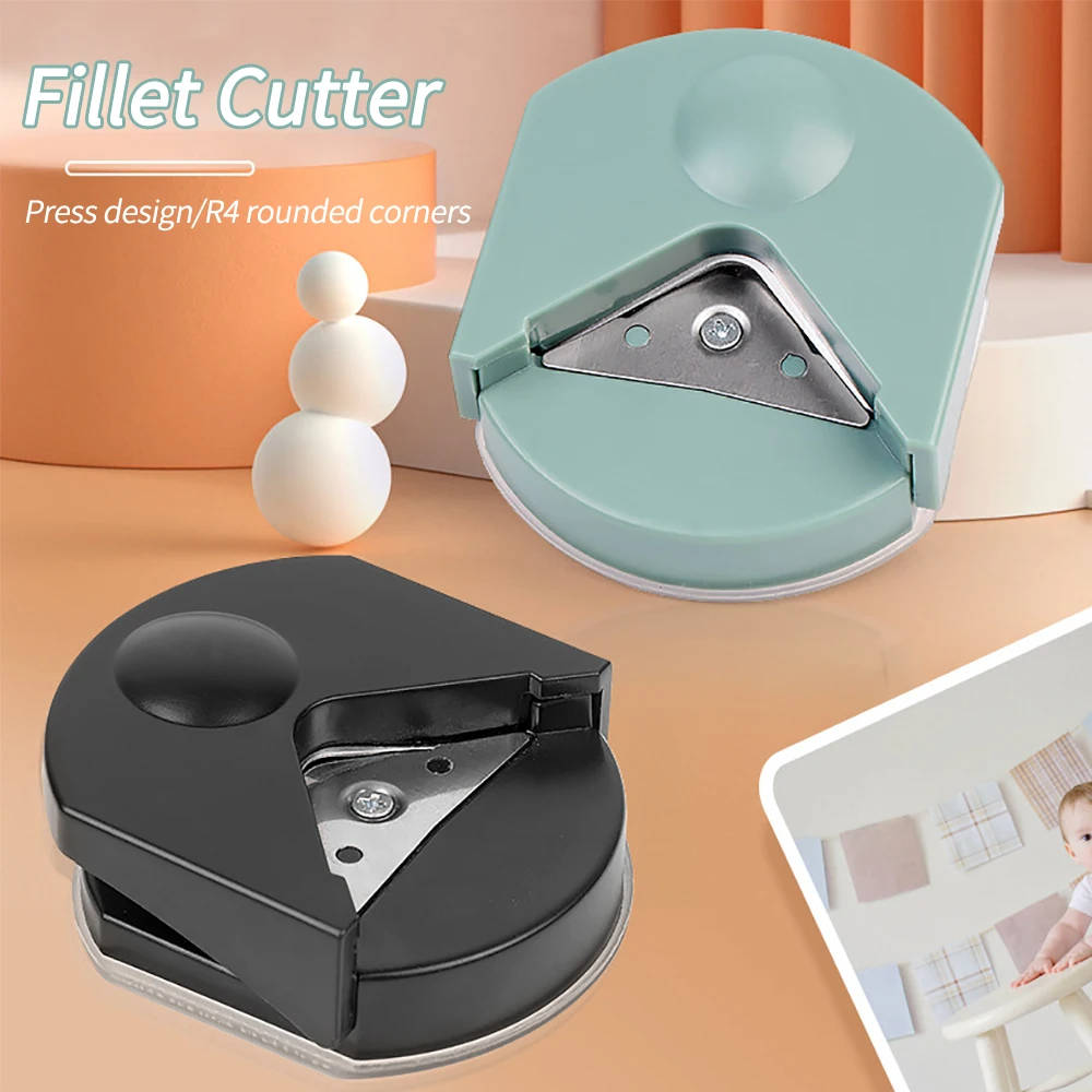 

New Mini Paper Punch Paper Edge Cutter Round Diy Craft Scrapbooking Tools Hole Puncherr Paper Trimmer Cutter Corner Cutter PVC