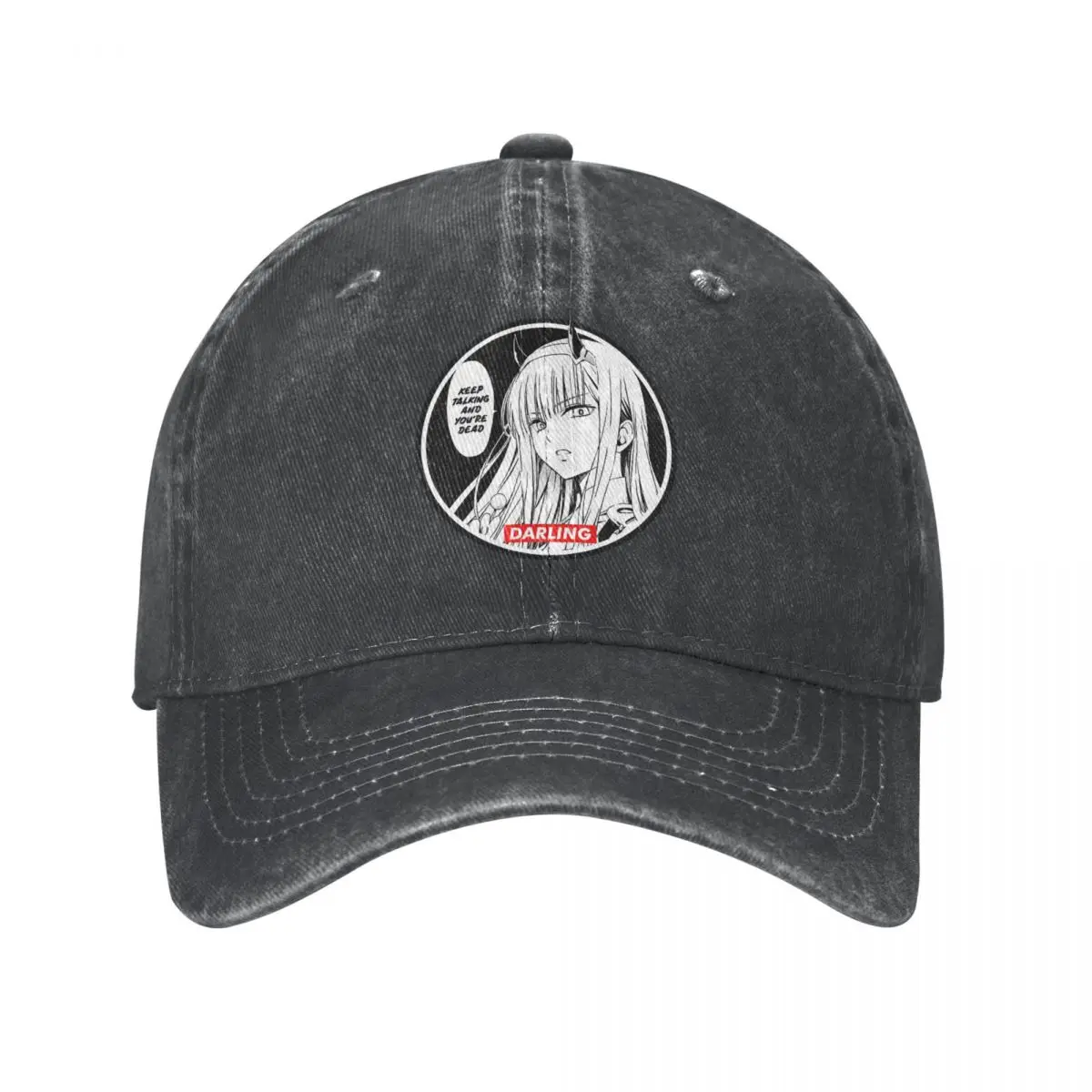 

Keep Talking And You Are Dead Baseball Cap cowboy hat Peaked cap Cowboy Bebop Hats Men and women hats