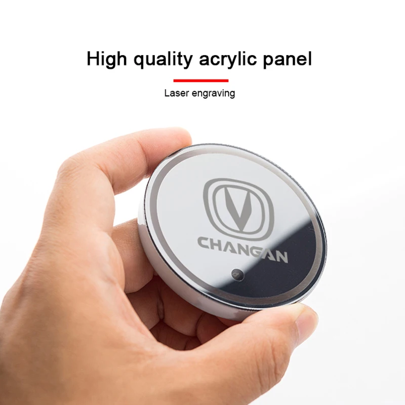 2 шт. автомобильные аксессуары подстаканник светящийся подставка значок для