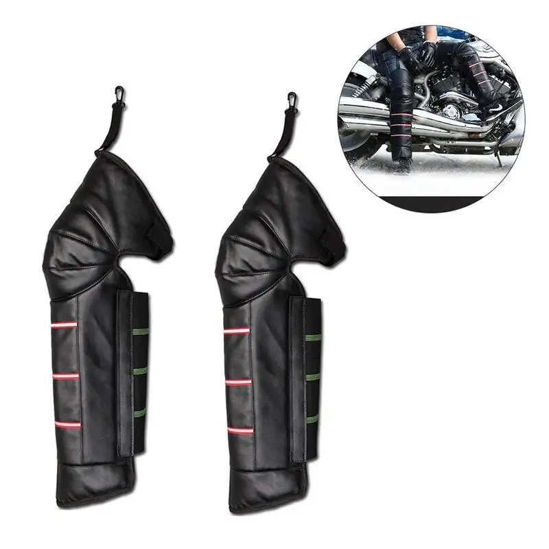 

Pair Windproof Autumn Winter Men's Leggings Knee Pads Windshield Motorcycle Electric Car Knee Pads Warm Riding Auto Accessories
