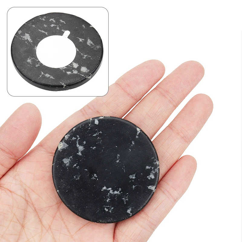 

5 Pcs Hot Black Jade Stone Holder Pad Eyelash Glue Adhesive Pallet Makeup for Eyelash Extension Grafting Tools