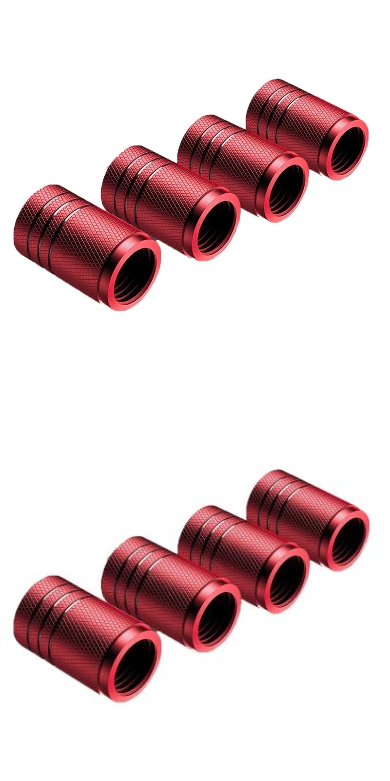 

8 шт., колпачки для автомобильных шин, колпачки для клапанов шин, алюминиевые колпачки для штока колеса, автомобильные универсальные аксессуары CN