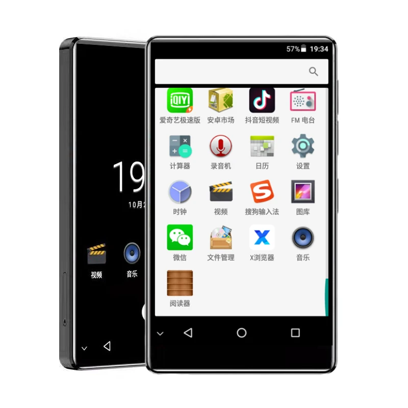 

Mp4-плеер с поддержкой Android, Wi-Fi, Bluetooth, 4 дюйма, 16 ГБ