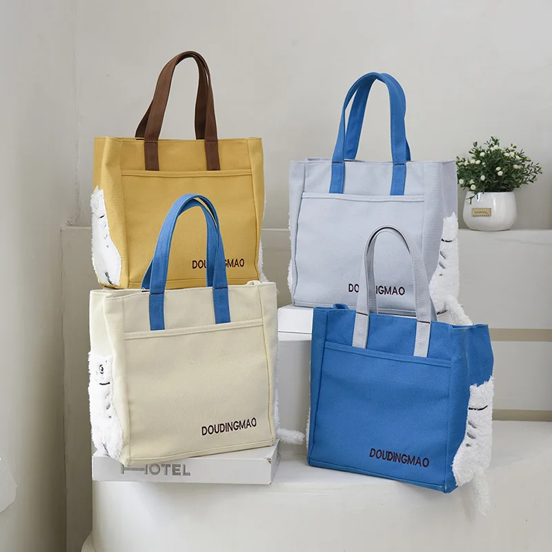 

Органайзер для детских подгузников, сумка-тоут с вышивкой кошки на одно плечо, сумка для мам и малышей, сумка для подгузников, изоляционные с...