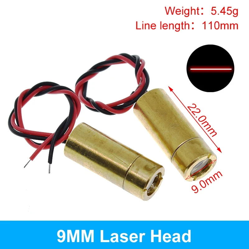 

650 нм, 5 мВт, красная точка/линия/крест, лазерный модуль, стеклянная линза, фокусируемая фокусировка, регулируемая лазерная диодная головка, промышленный класс