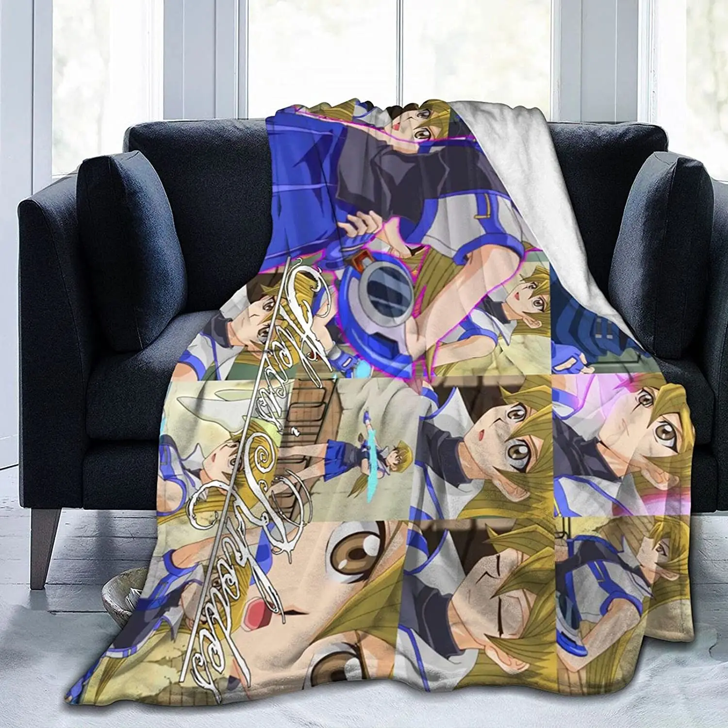 

Alexis Rhodes Fluffy Soft and Comfortable Blanket, Anime Warm Embrace of Sympathy
