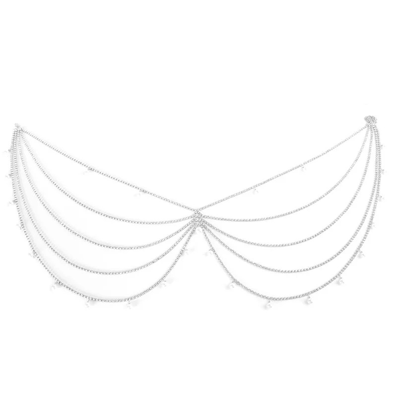 Богемная многослойная сексуальная стильная женская цепочка на талию