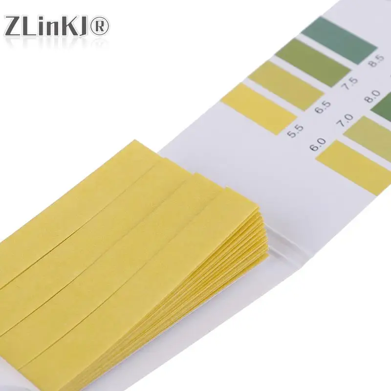 

ZLinKJ Лакмусовая бумага pH 5.5-9.0 80 полосок