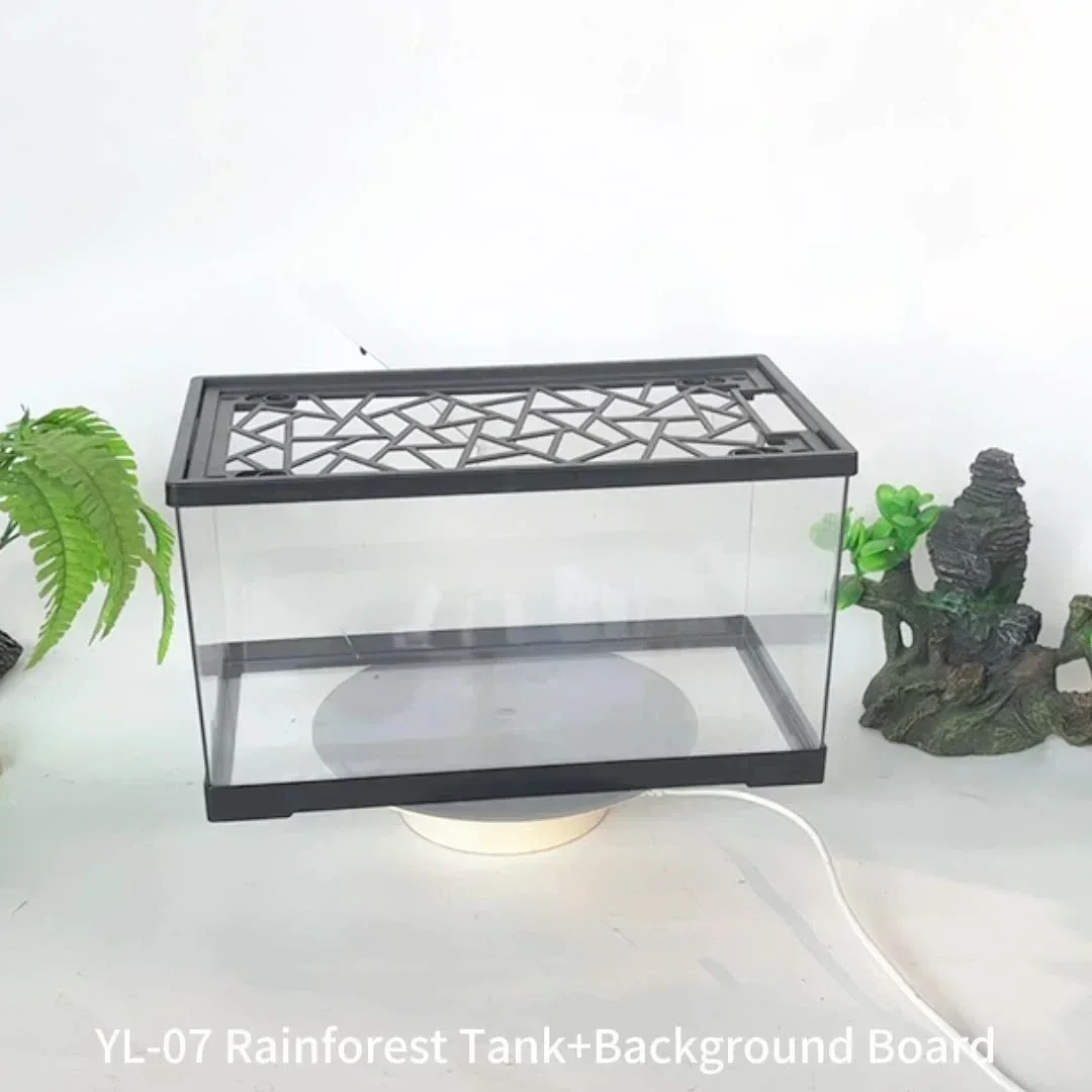 Прозрачный акриловый аквариум высокого разрешения пластиковый ПЭТ-аквариум с