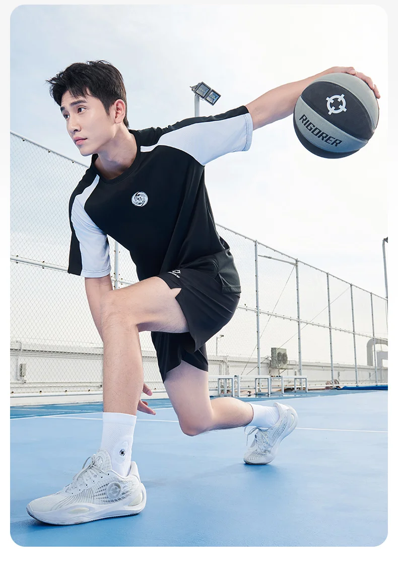 Спортивная рубашка RIGORER для мужчин быстросохнущая футболка баскетбола