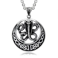 darhsen new of 2021 male men snake necklaces pendants stainless steel box chain fashion jewelry boyfriend gift