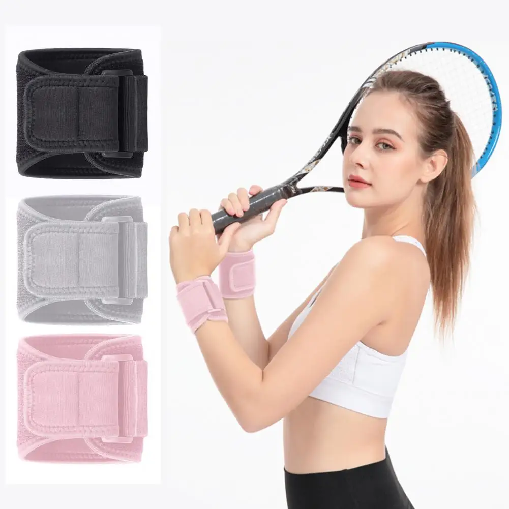 

Wrist Wraps Sweat-wicking Wristband Premium Wrist Braces Adjustable Fastener Tape Super Soft Highly Elastic for Sports