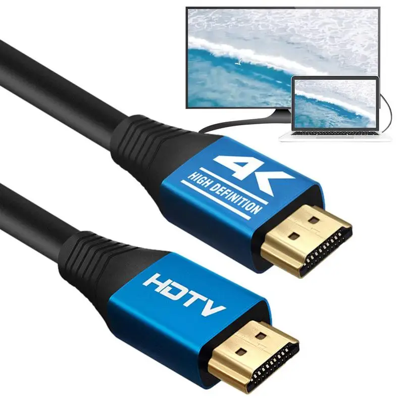 

HD TV Cable No Delay 4K*2K Stable Signal High Definition Cable Multifunctional HD Cord TV Accessories For Computer Game Console