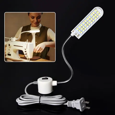 LED светильники для швейных машин "Лебединая шея", 30 штук