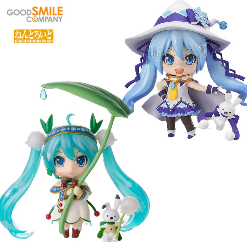 

Original GSC Good Smile NENDOROID 380 493 Hatsune Miku VOCALOID Magical Snow Ver Snow Bell Ver Wonder Festival 2014 2016 Winter