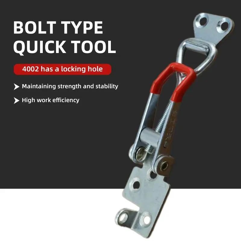 Heavy Duty Toggle Latches Creative Stainless Steel Adjustable For Tool Box Sliding Door Latch Catch Accessories Tools