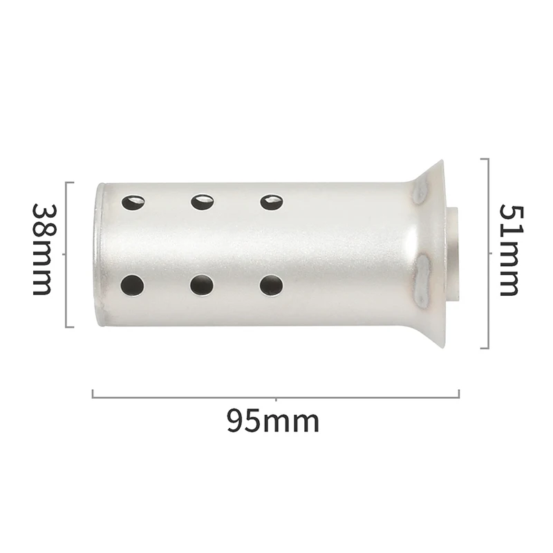 

51 мм 60 мм 63 мм универсальный выхлопной системы мотоцикла, глушитель, звено трубы DB Killer, устранение шума