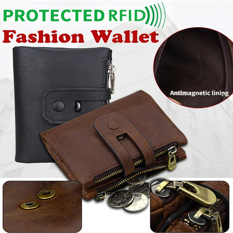 Короткий кошелек из натуральной кожи для мужчин и женщин бумажник роскошные