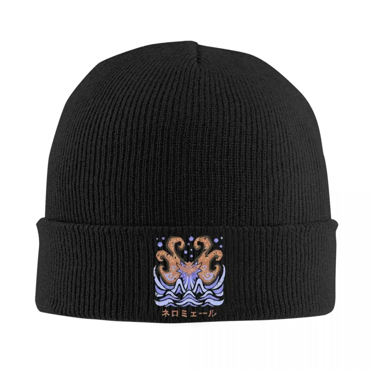 Monster Hunter World Iceborne Namielle Kanji Icon Капот Шапки Skullies Шапочки Мужчины Женщины Хип-Хоп