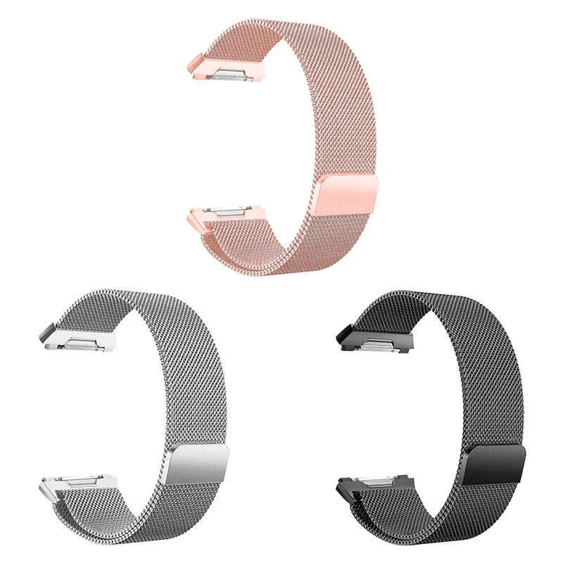 Для Fitbit ионные ленты Большая замена Магнитная Петля ремешок браслет из