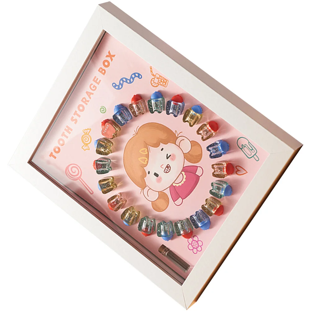 Коробка для хранения молочных зубов защита детей подарок детские сказочные