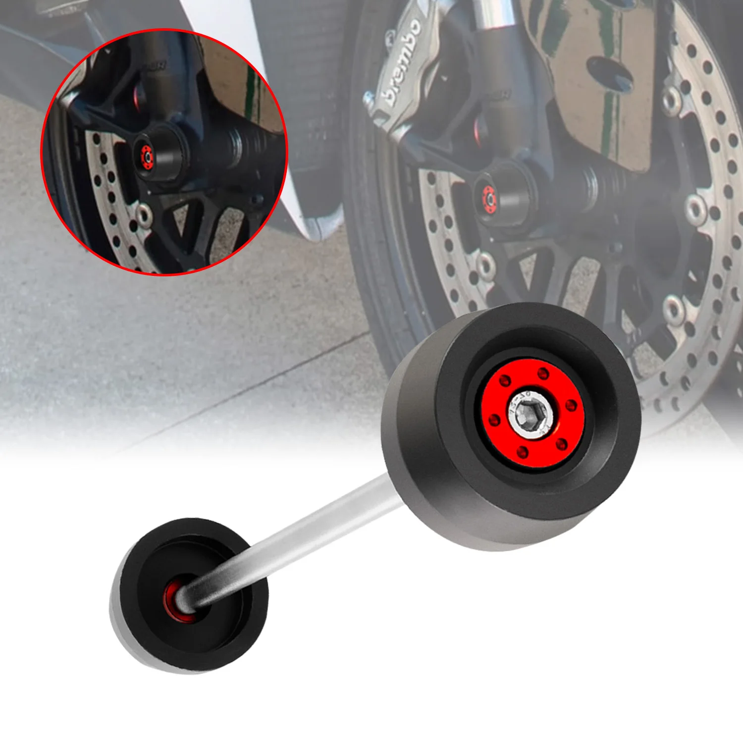 

Motorcycle Front Axle Fork Wheel Protector Sliders For Ducati Hypermotard 796 950 Hyperstrada 821 939