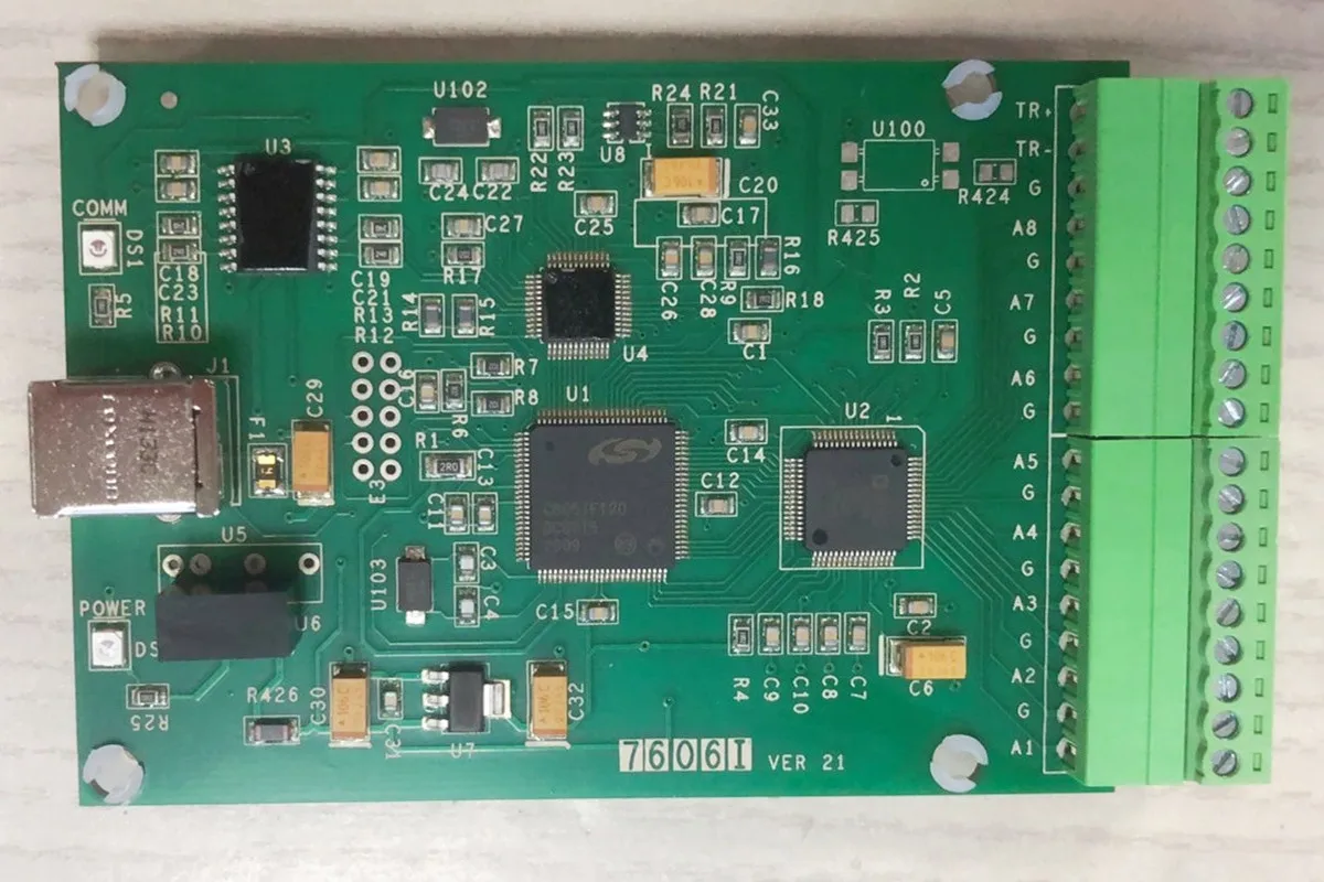 Карта USB DAQ карта сбора данных 16-битное разрешение 8-канальное дифференциальное
