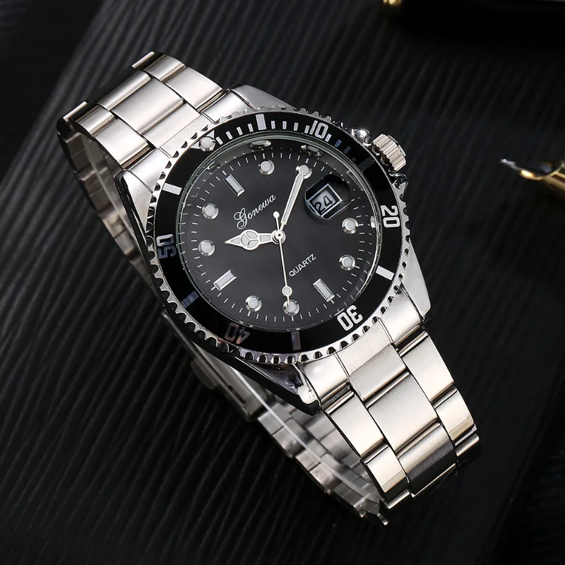 

Top Luxury Watch Men Steel Wrist Watch Luminous Life Waterproof Watches Quartz Watch Clocks Montre Homme Relojes Para Hombre