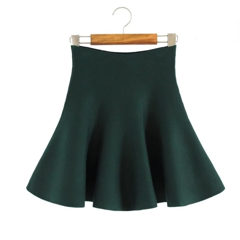 Новая Корейская плиссированная юбка с рисунком гусиные лапки высокой талией