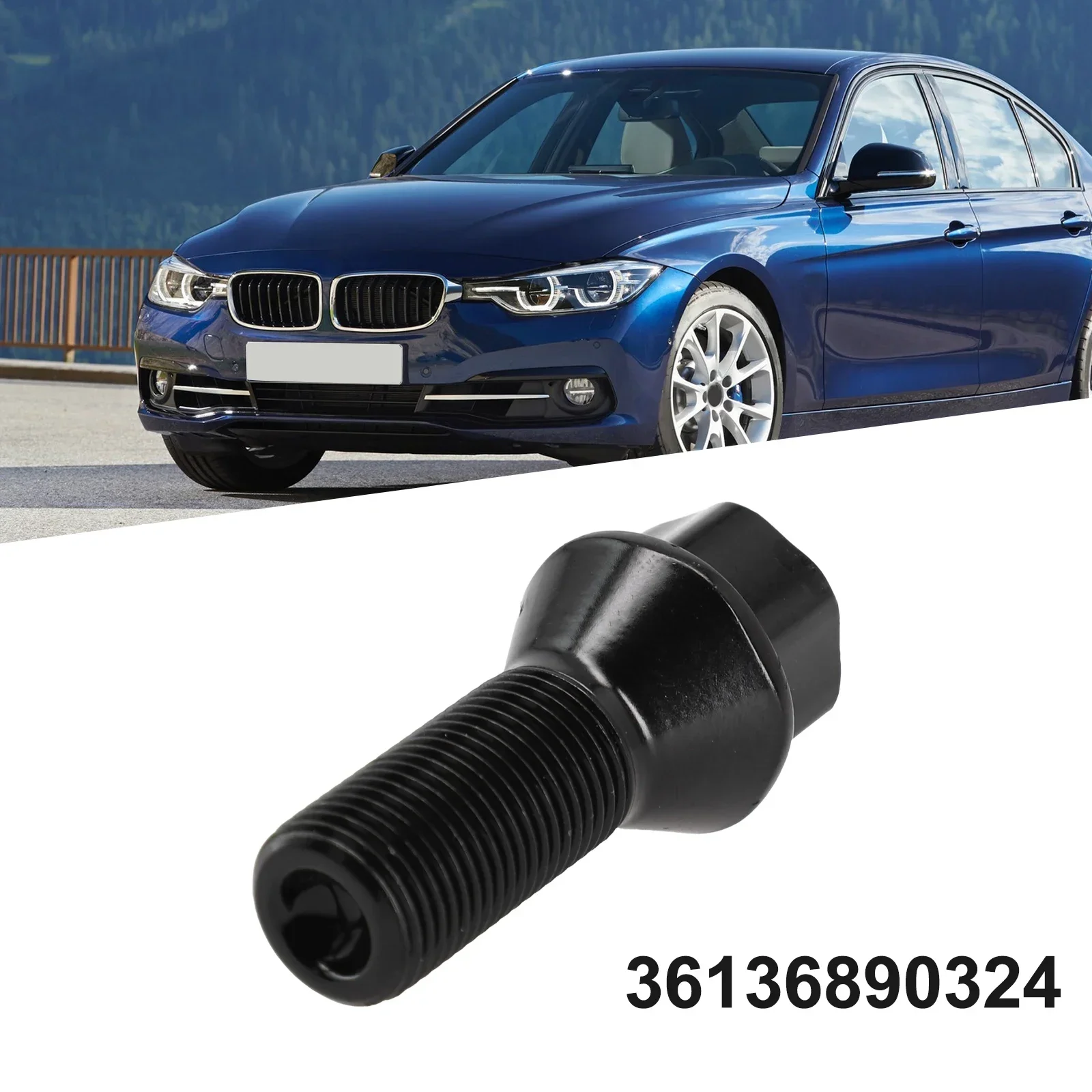 Болт стержня колесной гайки для BMW болт с проушиной шин X 1 25 черный F25 X3 E70 сменные