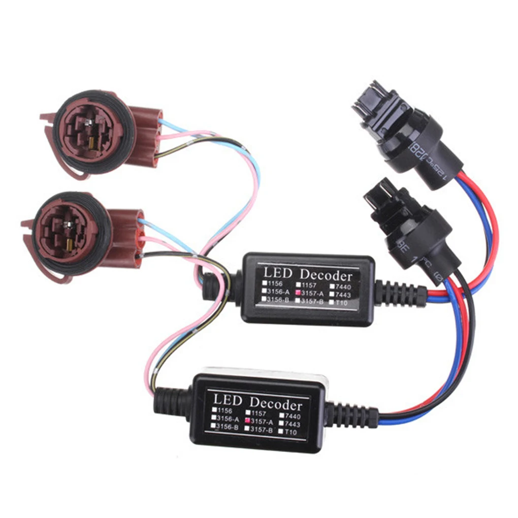 

1 пара автомобисветильник фар Canbus декодеры профессиональная Замена универсальная энергосберегающая головная фара Противотуманные фары ад...