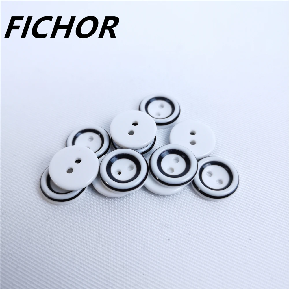 30/50 шт. пластиковые пуговицы с двумя отверстиями 12 7 мм | Дом и сад