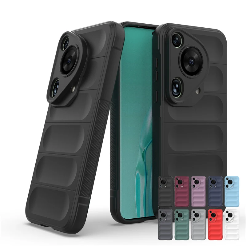 Чехол для Huawei Pura 70 Pro чехол Plus противоударный роскошный чехол-накладка из ТПУ с