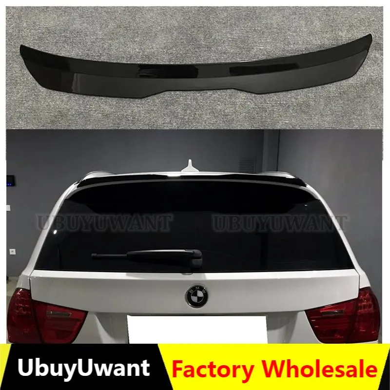 REAR WING SPOILER For BMW 3 E91 M-PACK FACELIFT 2008- 2011 High Quality ABS Plastic Hatchback Spoiler Trunk Car Wing Universal