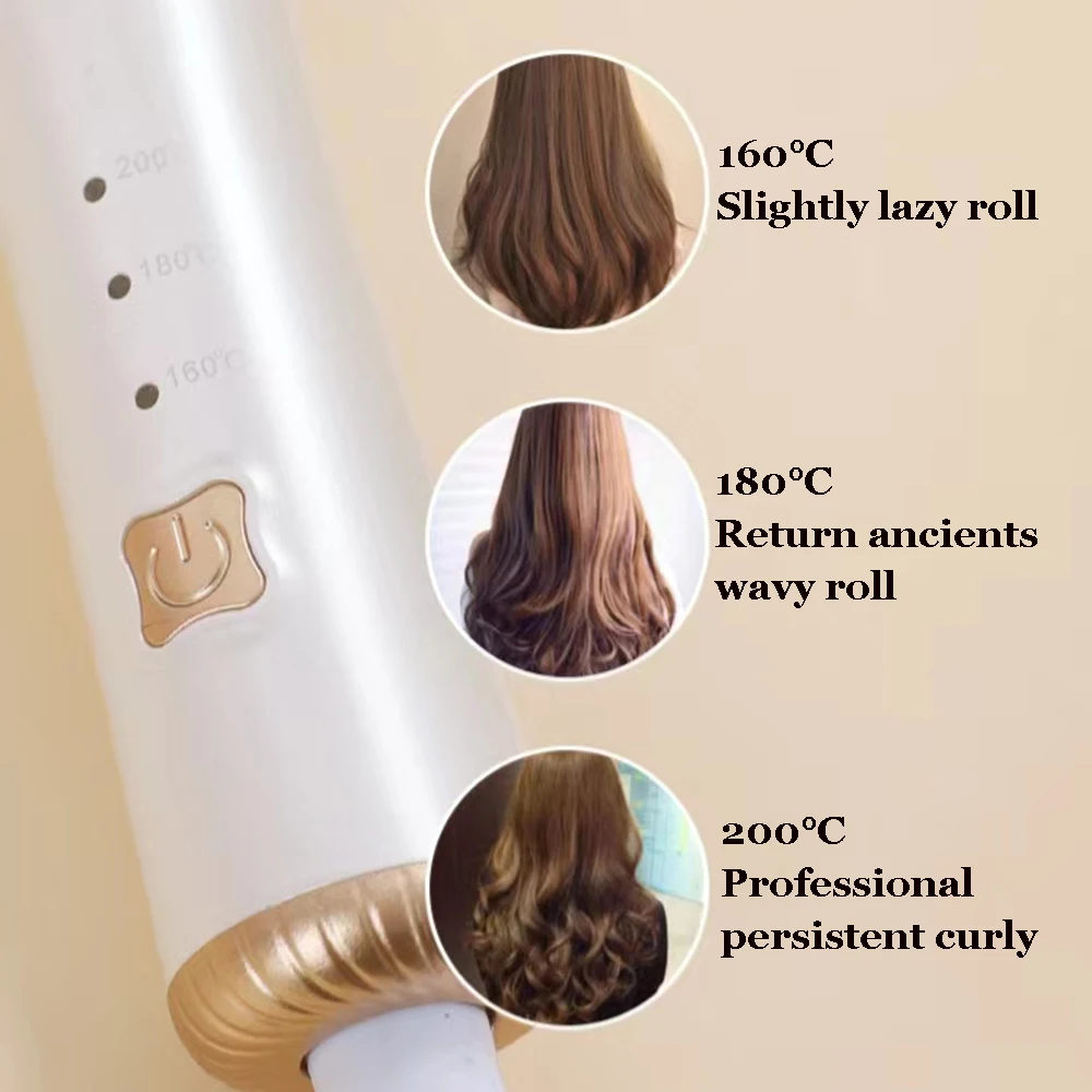 2 в 1 автоматические вращающиеся щипцы для завивки волос 13 мм/32 мм сменный утюжок