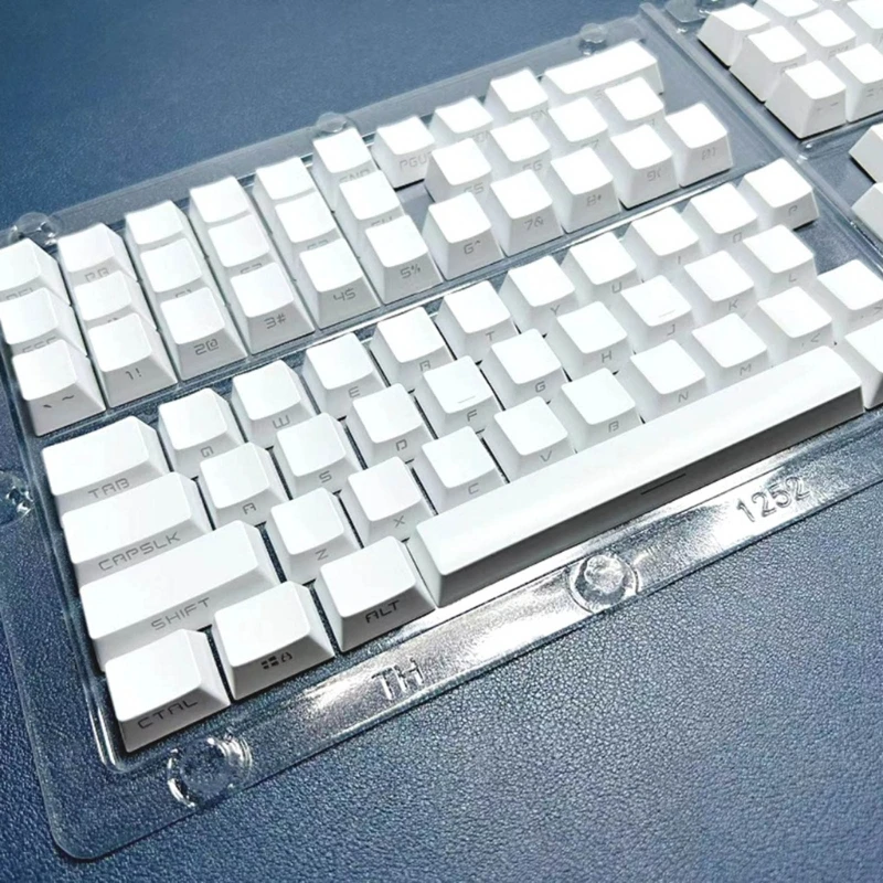 

OEM Translucent Keycaps Double Shot Side Print Keycaps for Gaming Keyboard