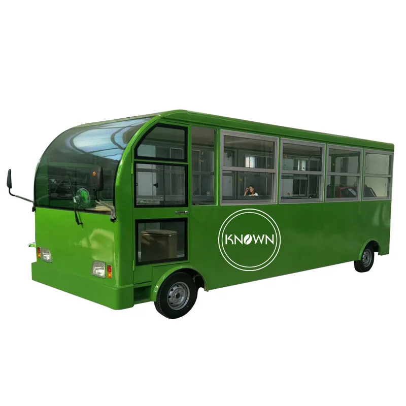 

OEM KN-420 Street Mobile food trailer/truck/fast food van with free shipping