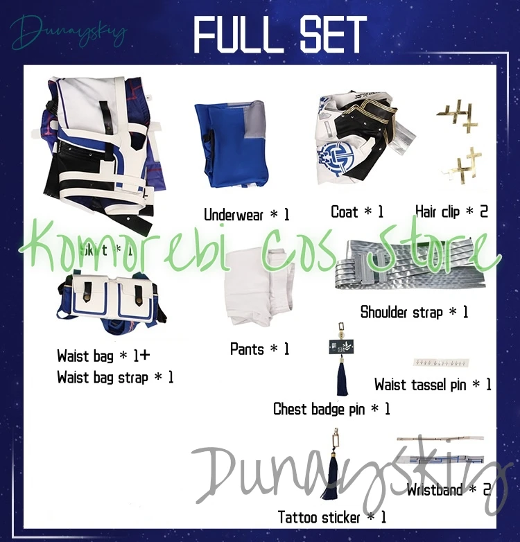 Новинка 2024 карнавальный костюм Wuthering Waves XiangLiYao/Konli/Xiao Wang для Хэллоуина Рождества